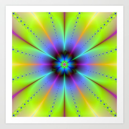 Floral Chains Art Print