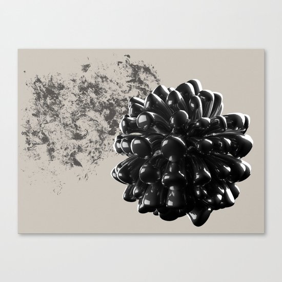 Graphite Canvas Print