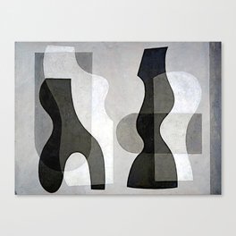 Jessica Dismorr Superimposed Forms Canvas Print