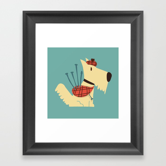 Scottish  Terrier - My Pet Framed Art Print