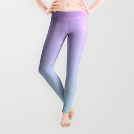 Purple kawaii cute aesthetic Leggings