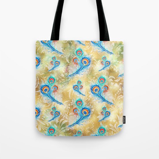Feather peacock #16 Tote Bag