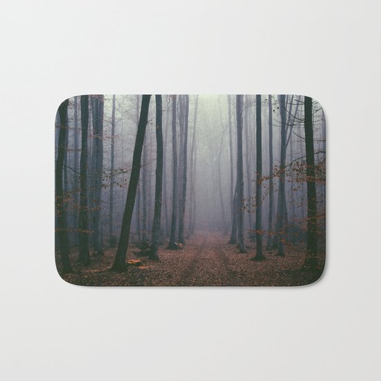 Into the fog Bath Mat