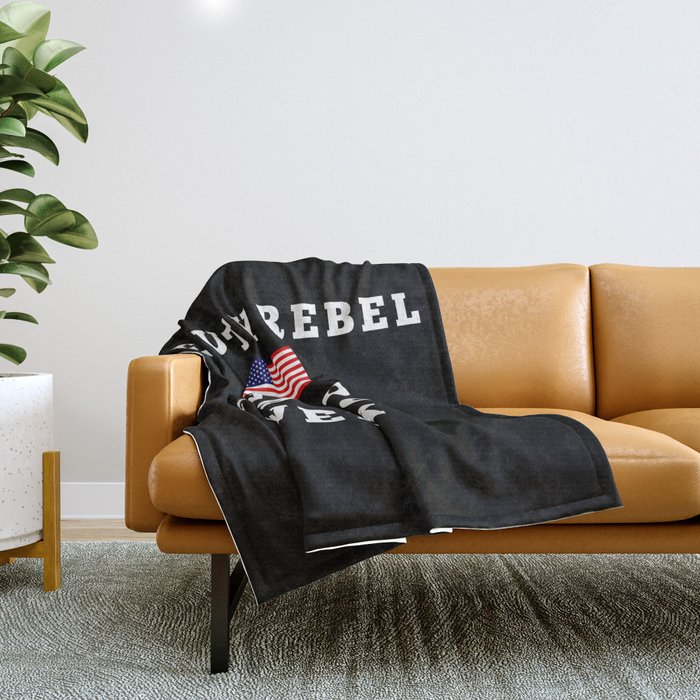 Beauty Rebel NYFW Tote (Black) Throw Blanket