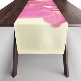 Pink Orchid Table Runner