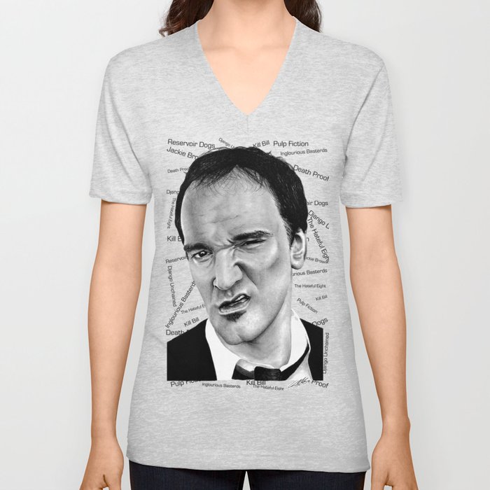 the great Tarantino V Neck T Shirt