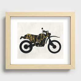 Stay Gold Recessed Framed Print