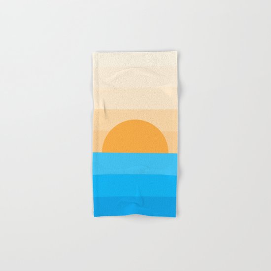 Sun goes down Hand & Bath Towel