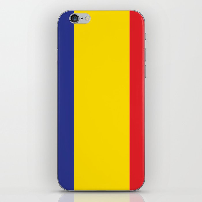 Romania Flag Print Romanian Country Pride Patriotic Pattern iPhone Skin