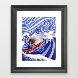 The Winds of Change Framed Art Print