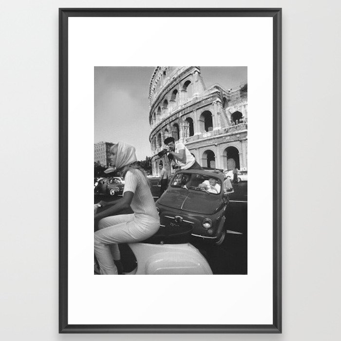 bella roma Framed Art Print