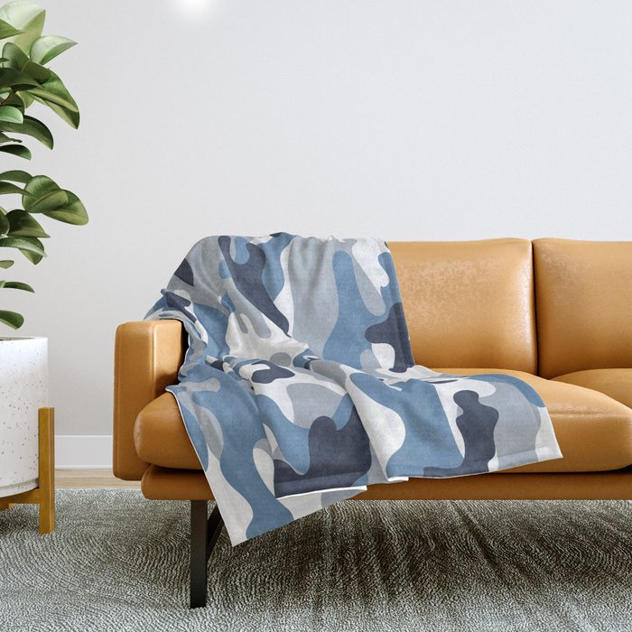 White best sale camo blanket