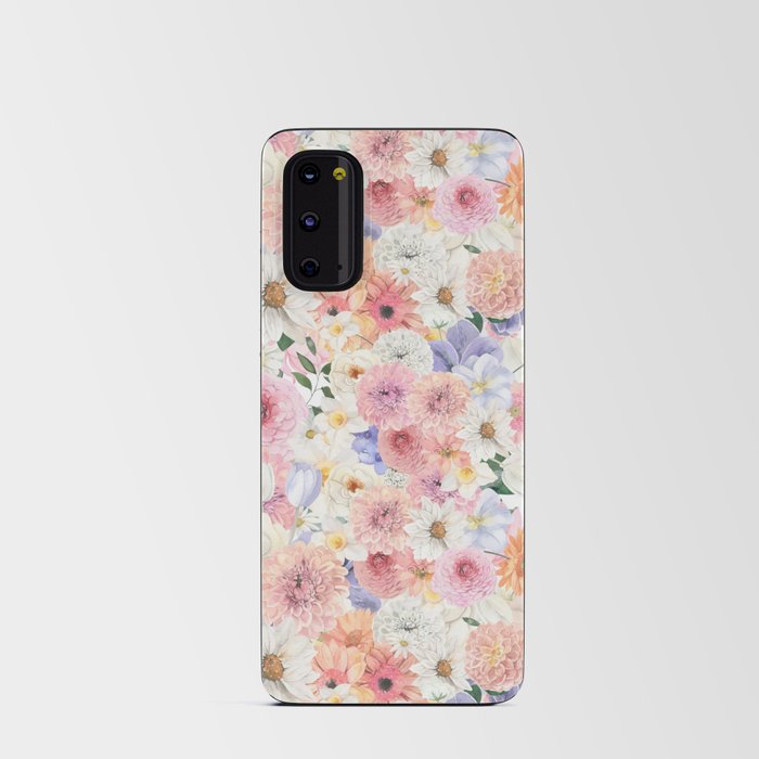 Floral Pastel  Android Card Case