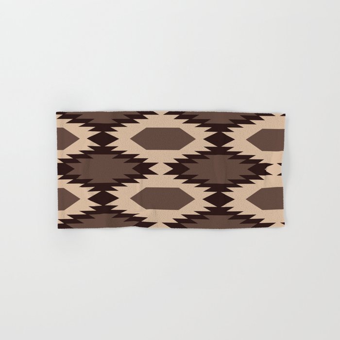 Brown patterned bath towels deals