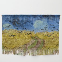 Vincent van Gogh - Wheatfield with Crows Wall Hanging