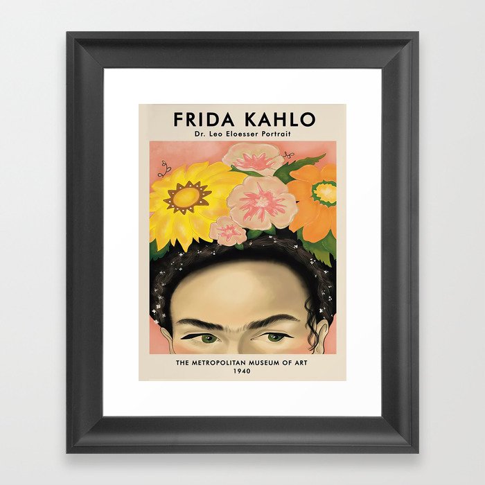 Frida Kahlo Feminist Art Frida Khalo Frida Painting Framed Art Print