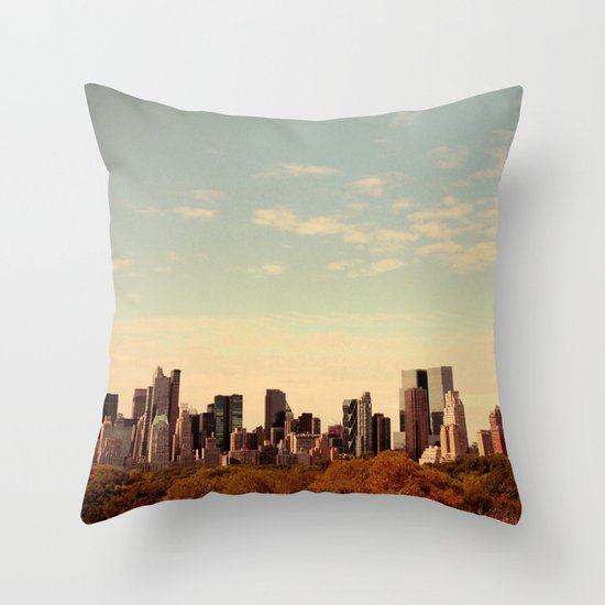 Skyline #1 Throw Pillow