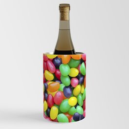 Jelly Bean Candy Photo Pattern Wine Chiller