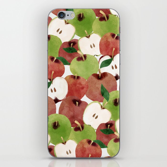 Still life of french apples iPhone Skin