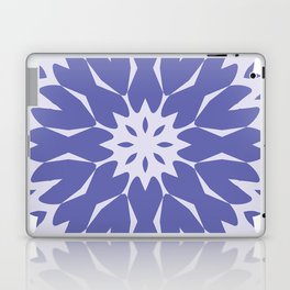 Abstract Sunflower Artwork 04 Very Peri Color 02 Laptop Skin