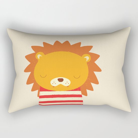Lion Rectangular Pillow