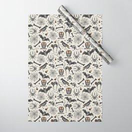 Halloween X-Ray Wrapping Paper