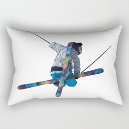 Ski Jump Rectangular Pillow