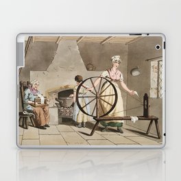 19th century in Yorkshire life Laptop Skin