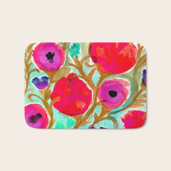 Fiona Flower Bath Mat