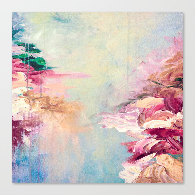 Winter Dreamland 1 Colorful Pastel Aqua Marsala Burgundy Cream