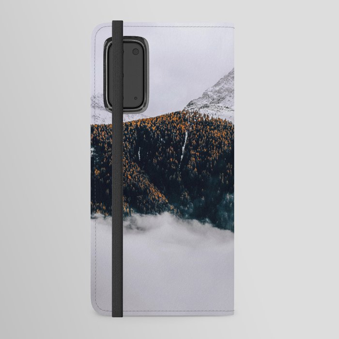 Foggy Mountains Android Wallet Case