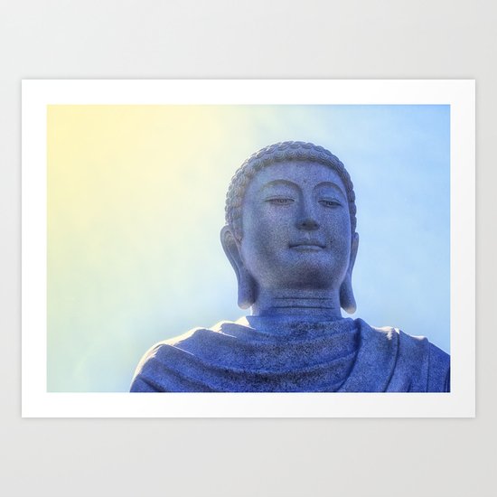 Meditating Buddha Art Print