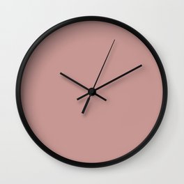 NEUTRAL ROSE Wall Clock