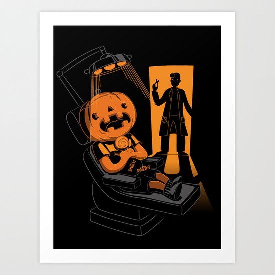 Are You Afraid of the Dentist? Art Print