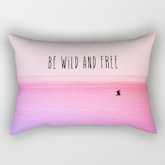 Wild and Free Rectangular Pillow