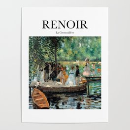 Renoir - La Grenouillère Poster