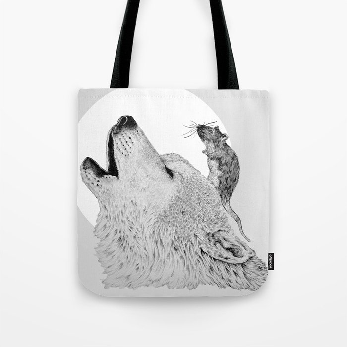 The Wolf and the Mouse Tote Bag