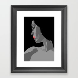Profile Framed Art Print