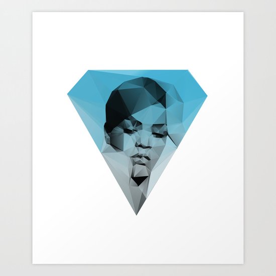 Rihanna Art Print