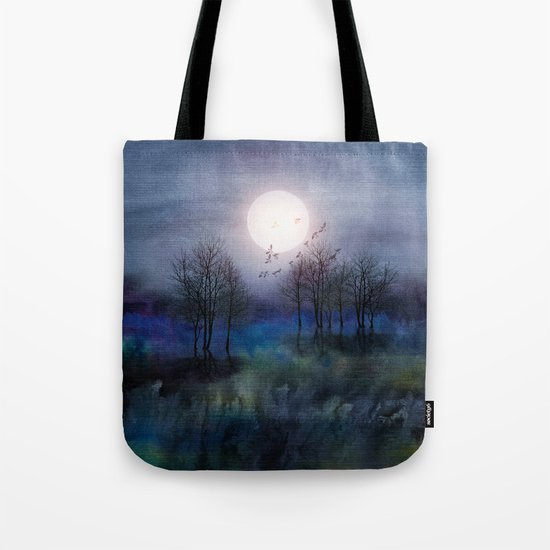Calling The Moon Tote Bag