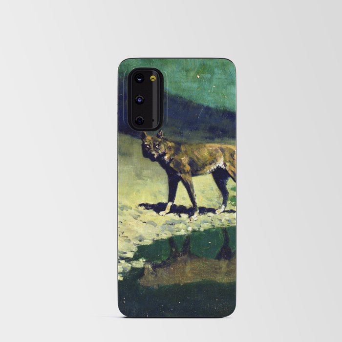 Frederic Remington Moonlight, Wolf Android Card Case