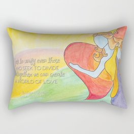 Mikaela A World of Love Rectangular Pillow