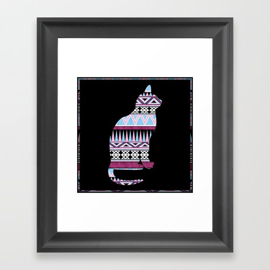 Fun & Fancy Kitty. Framed Art Print