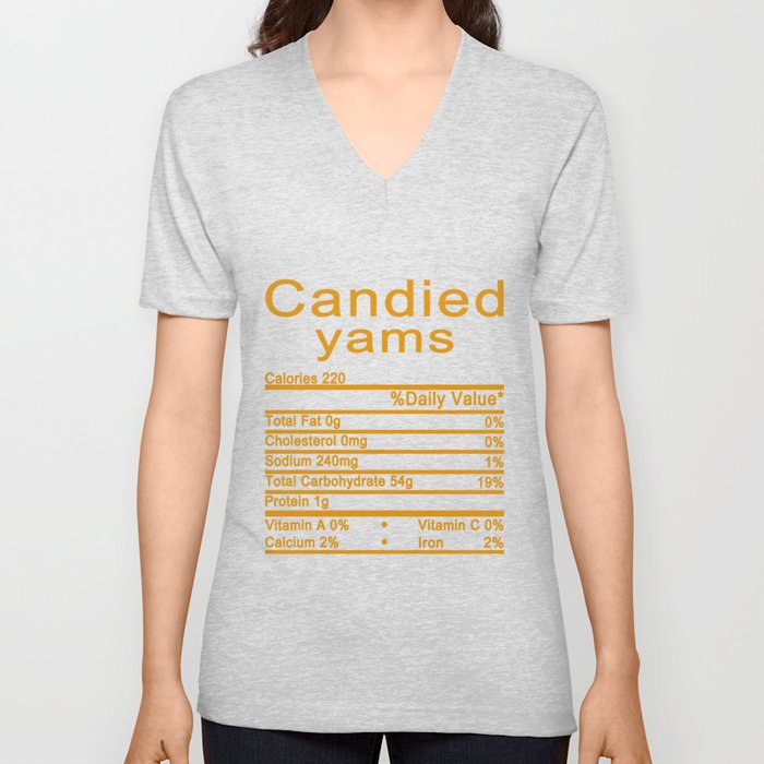 candied yams  V Neck T Shirt