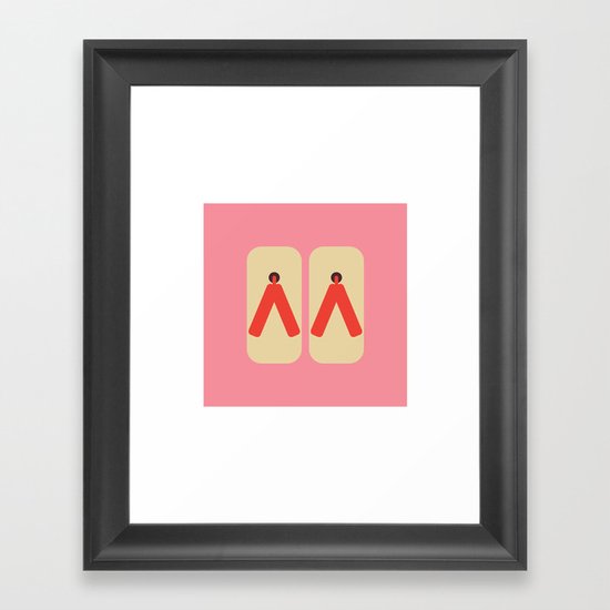 Japan Geta Framed Art Print