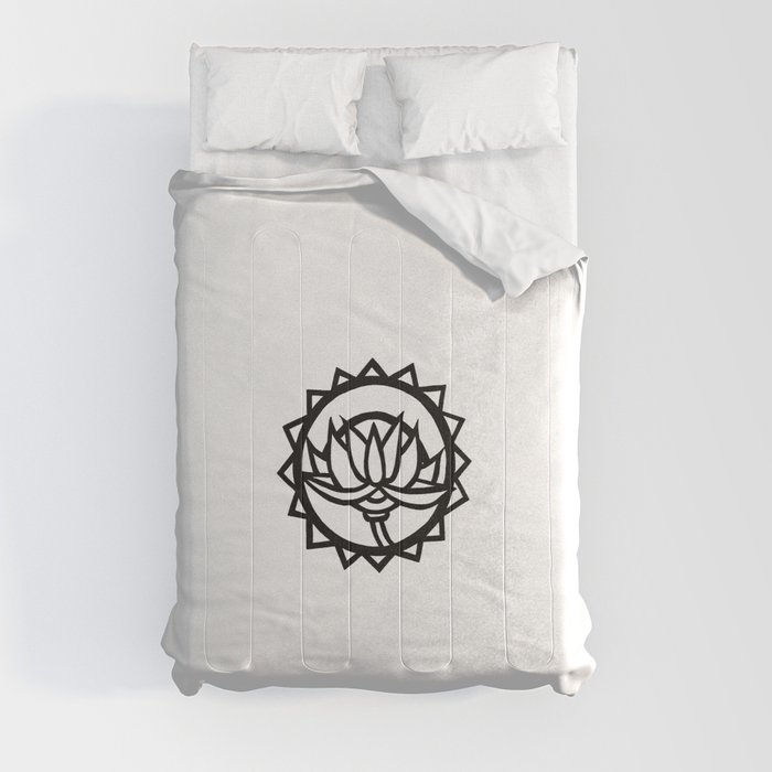 Lotus Mandala Comforter