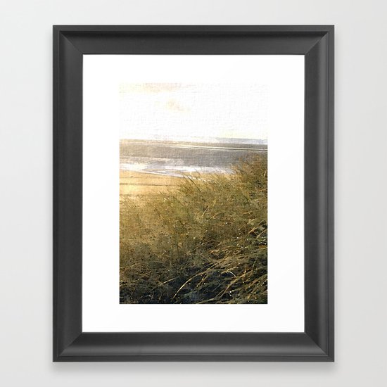 When the tide is out Framed Art Print