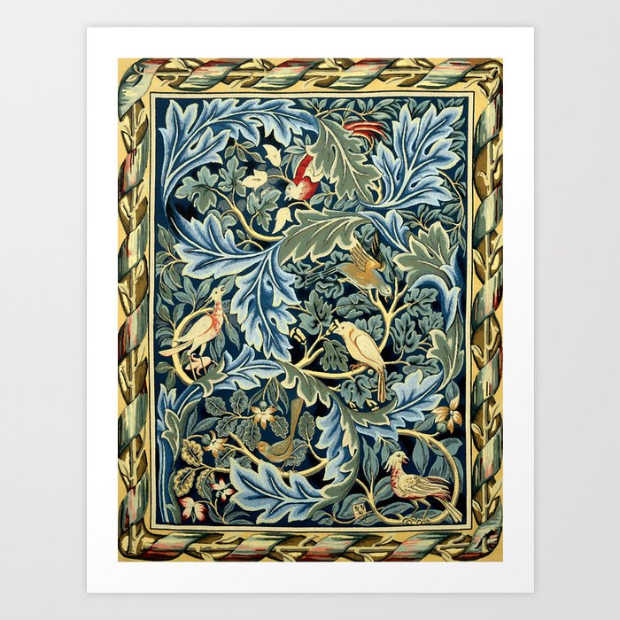 William Morris "Birds and Acanthus" Kunstdrucke