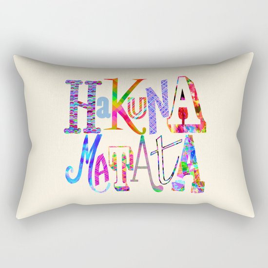 Hakuna Matata Rectangular Pillow