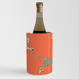 Leaping Cheetahs Tangerine Wine Chiller
